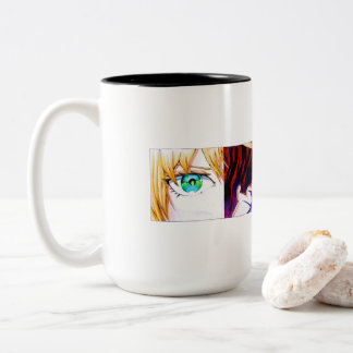Alter saber Two-Tone coffee mug