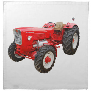 Alter Traktor Güldner G 75 AS Cloth Napkin