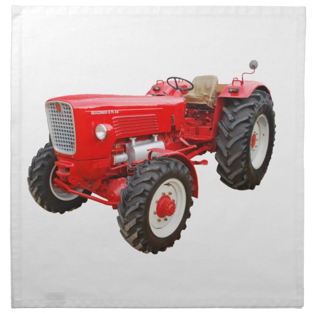 Alter Traktor Güldner G 75 AS Cloth Napkin (Front)