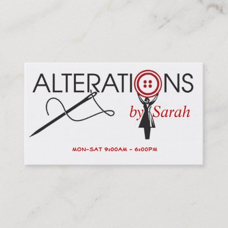 Alteration Business Card