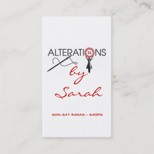 Alteration, Fashion, Business Card