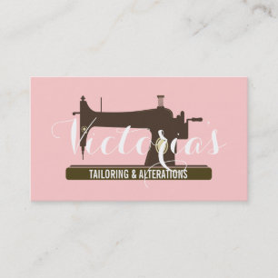 Alteration, Tailor , Tailor, Seamstress Business Card