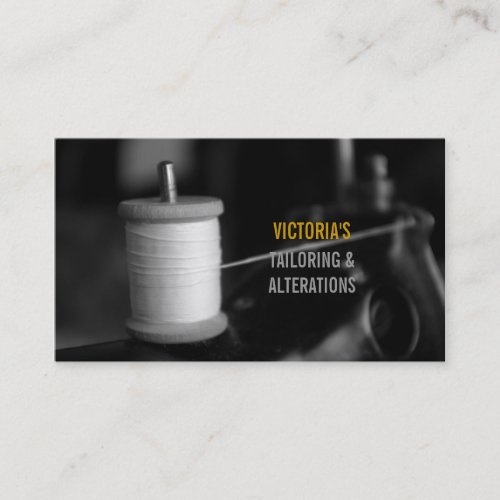 Alteration, Tailor , Tailor, Seamstress Business Card Template