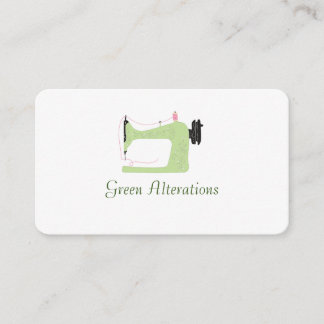 Alterations Business Card