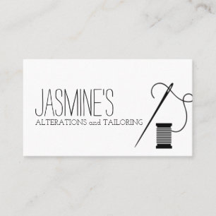 Alterations & Tailoring Business Card