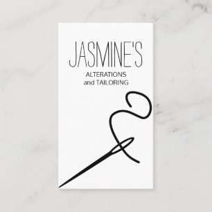 Alterations & Tailoring Business Card