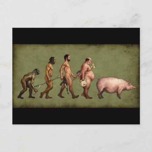 Altered Evolution Postcard