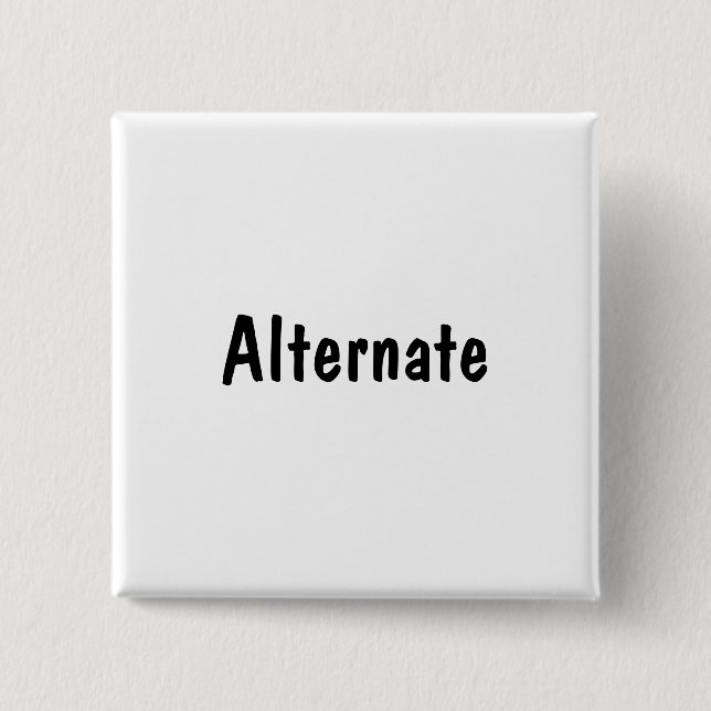 Alternate Pinback Button (Front)