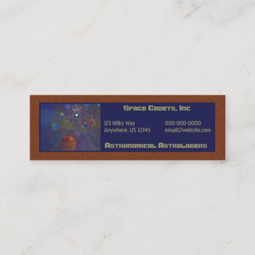Skinny Universe Card Business Cards