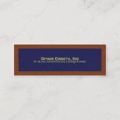 Alternate Universe Abstract Art Mini Business Card (Back)