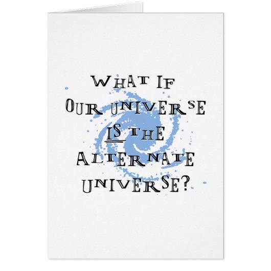 Alternate Universe Cards (Front)