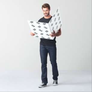Alternating Business Logo or Image Pattern White Card