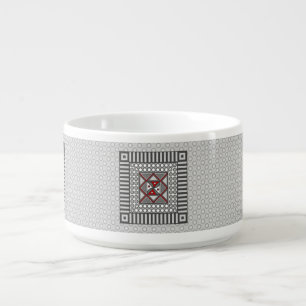 Alternating Geometric Chili Bowl