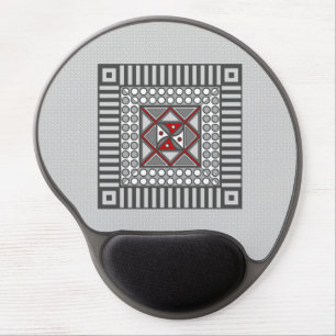 Alternating Geometric Gel Mousepad