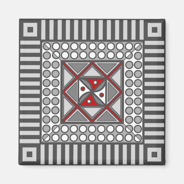 Alternating Geometric Magnet (Front)