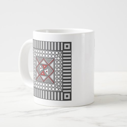 Alternating Geometric Specialty Mug