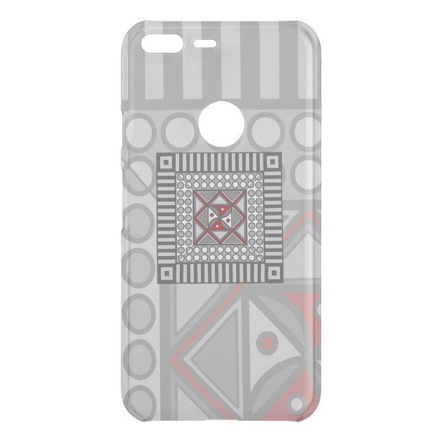 Alternating Geometric Uncommon Phone Case (Back)