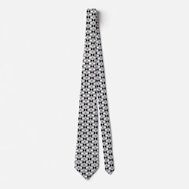 Alternating Rectangles Neck Tie (Front)