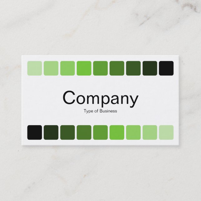 Alternating Shades 14 Business Card (Front)