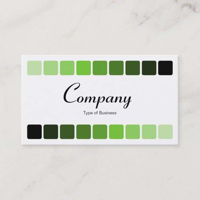 Alternating Shades v2 Business Card (Front)