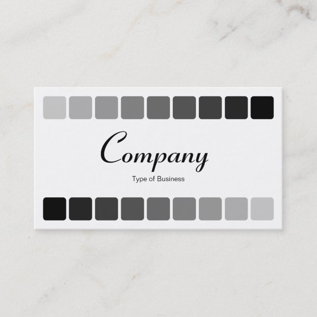 Alternating Shades v2 Business Card (Front)