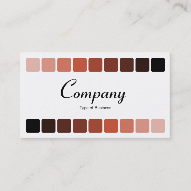 Alternating Shades v2 Business Card (Front)