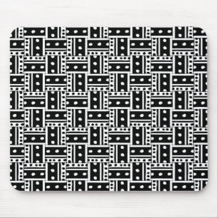Alternating Squares Mouse Pad