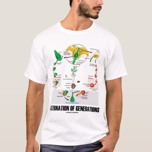 Alternation Of Generations Flower T_Shirt