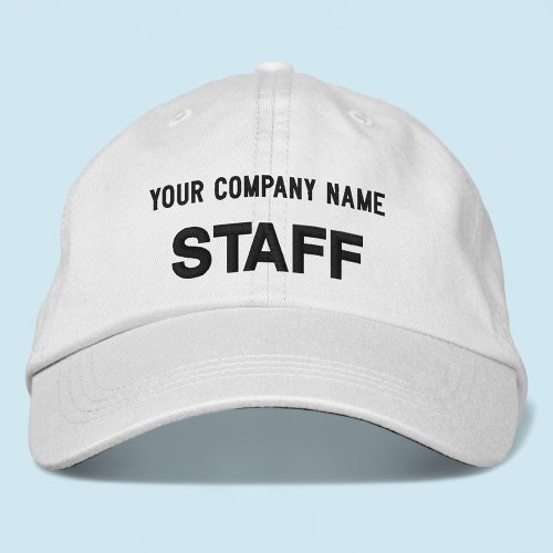 Alternative Apparel Embroidered Staff Hat White
