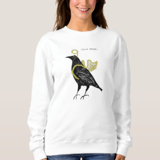 Alternative Christmas Jumper - Crow Sweatshirt