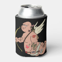 Alternative Cupid Can Coozie