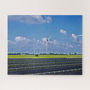 Alternative Energy - Solar and Wind Jigsaw Puzzle