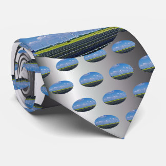 Alternative Energy - Solar and Wind Neck Tie