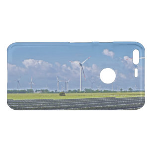 Alternative Energy - Solar and Wind Uncommon Google Pixel Case