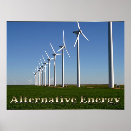 Alternative Energy _ The Green Power Poster