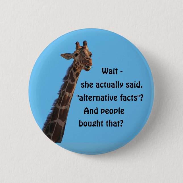 Alternative Facts Button (Front)