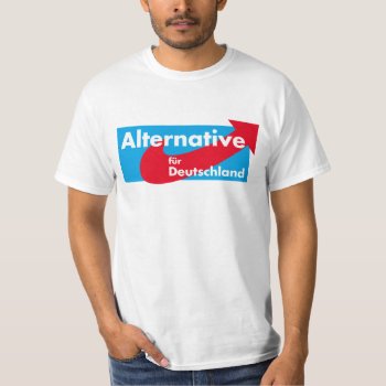 Alternative Für Deutschland T-shirt by GrooveMaster at Zazzle
