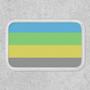 Alternative Gay Male Pride House Flag Patch