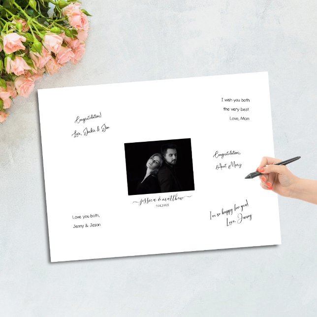 Alternative Guest Book Modern Script  Foam Board (Creator Uploaded)