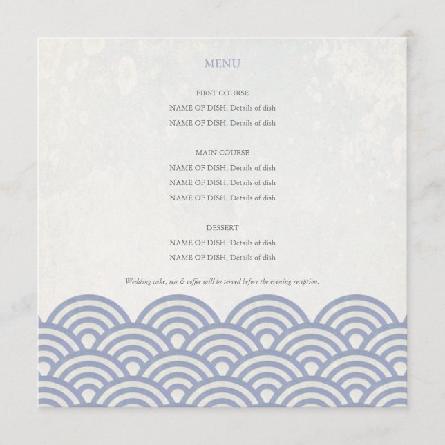 Alternative  Menu (Front)