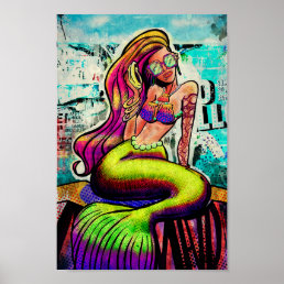 Alternative mermaid poster