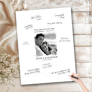 Alternative Photo Song of Solomon Guest Book Foam Board