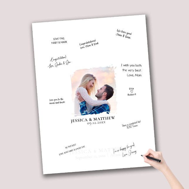 Alternative Photo Wedding Guest Book Foam Board (Creator Uploaded)