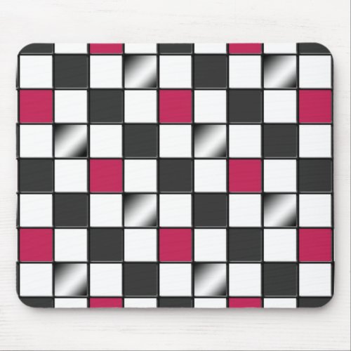 Alternative Pink Checkered mousepad