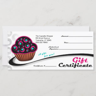Alternative Retro Pink Cupcake - Gift Certificates