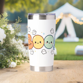 Alternative Title: Cute Boo Halloween Design - Pas Insulated Tumbler