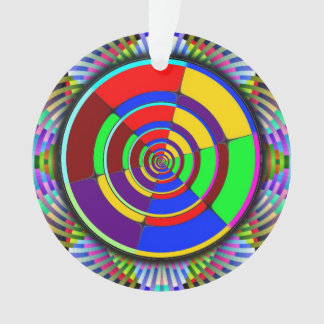 Alternative to Atomic Hazard Symbol Ornament