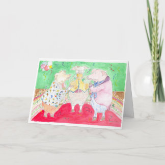 Alternative to Christmas--Hogmanay! Holiday Card