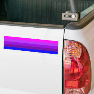 Alternative Transgender Pride Flag Bumper Sticker