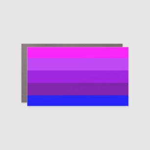 Alternative Transgender Pride Flag Car Magnet